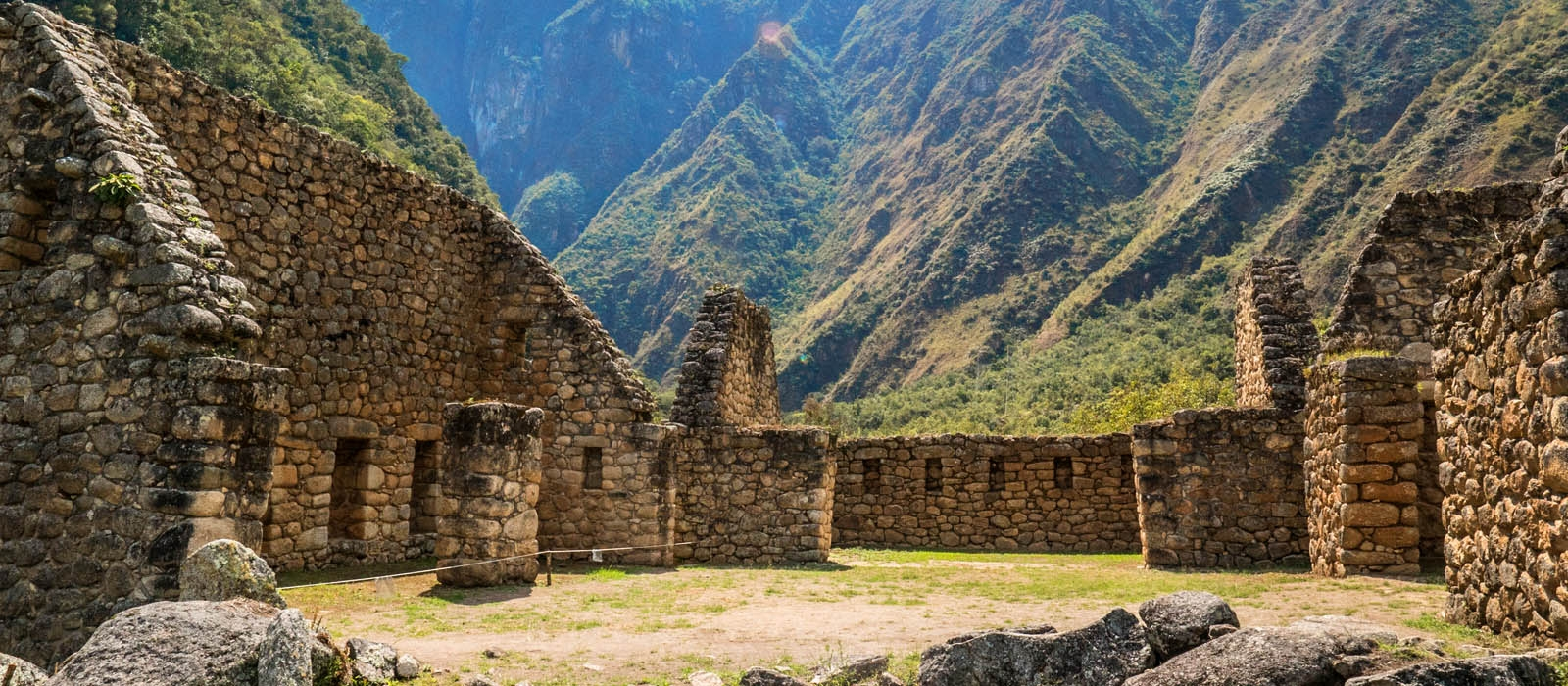 Chachabamba ruins - Short Inca Trail to Machu Picchu