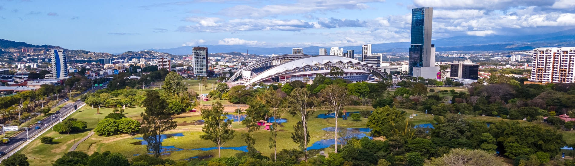 Panoramic view of San Jose city - Costa Rica