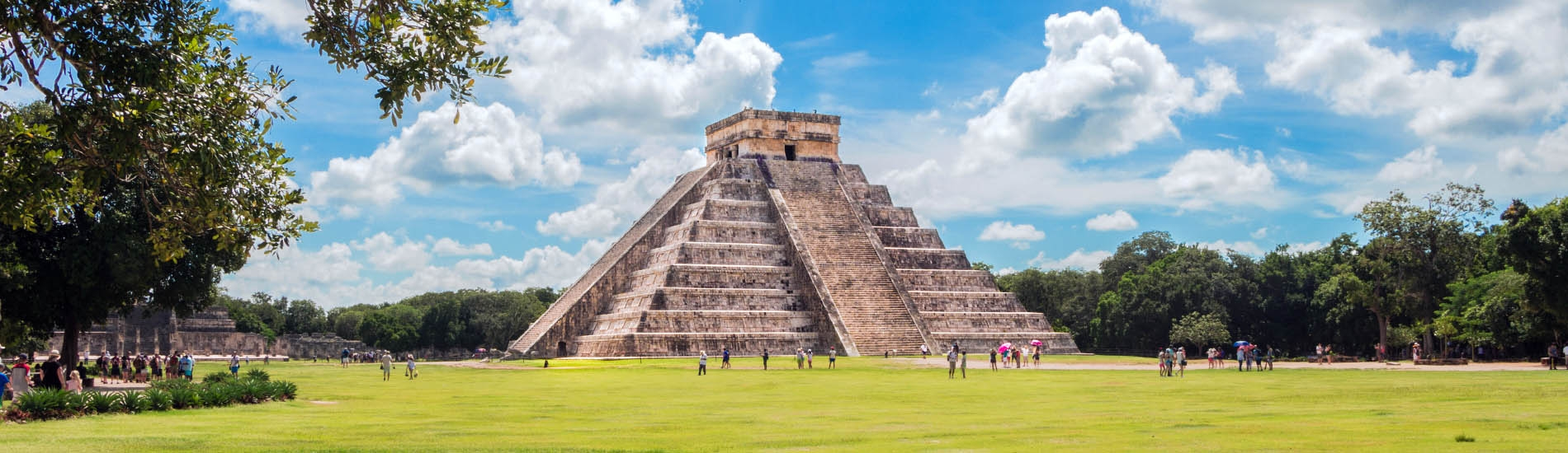 The ancient city of Chichen Itza in the Yucatan Peninsula