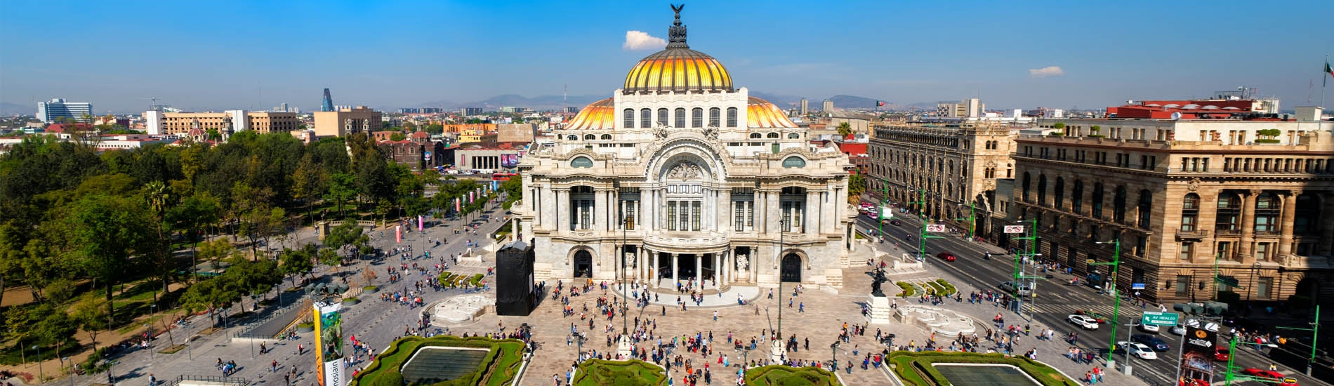 The palacio de Bellas Artes view - Mexico