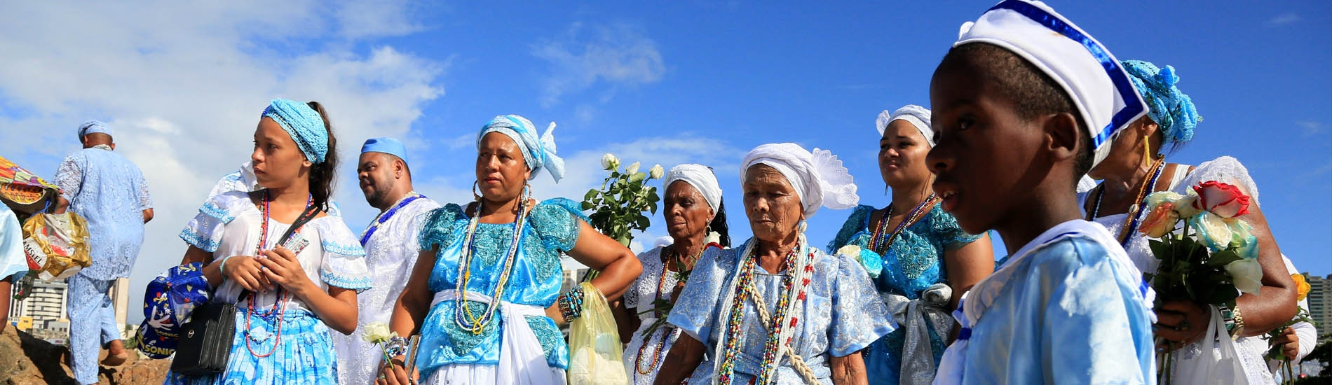 Traditional people custom Salvador Bahia Brazil