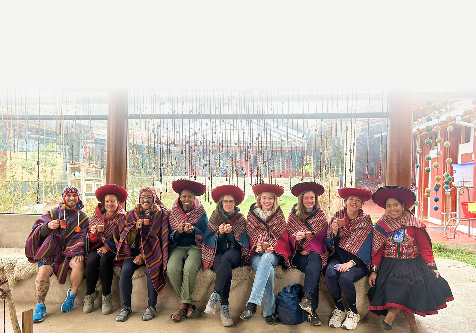 Smiling tourists enjoying a memorable travel experience